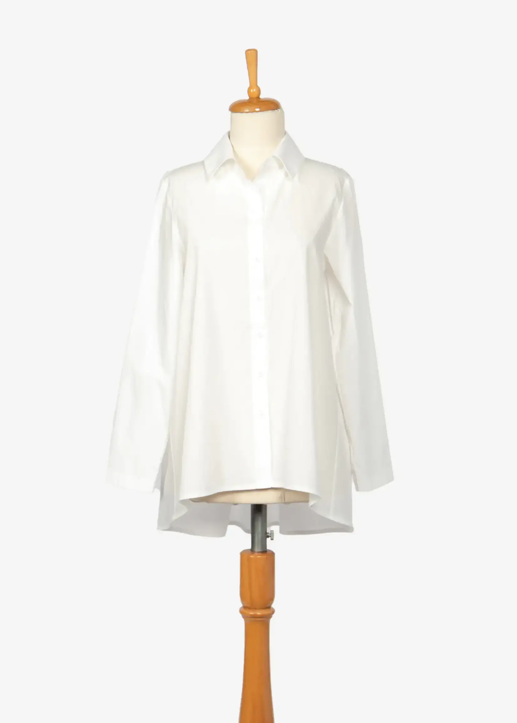 Luukaa Poplin basic blouse