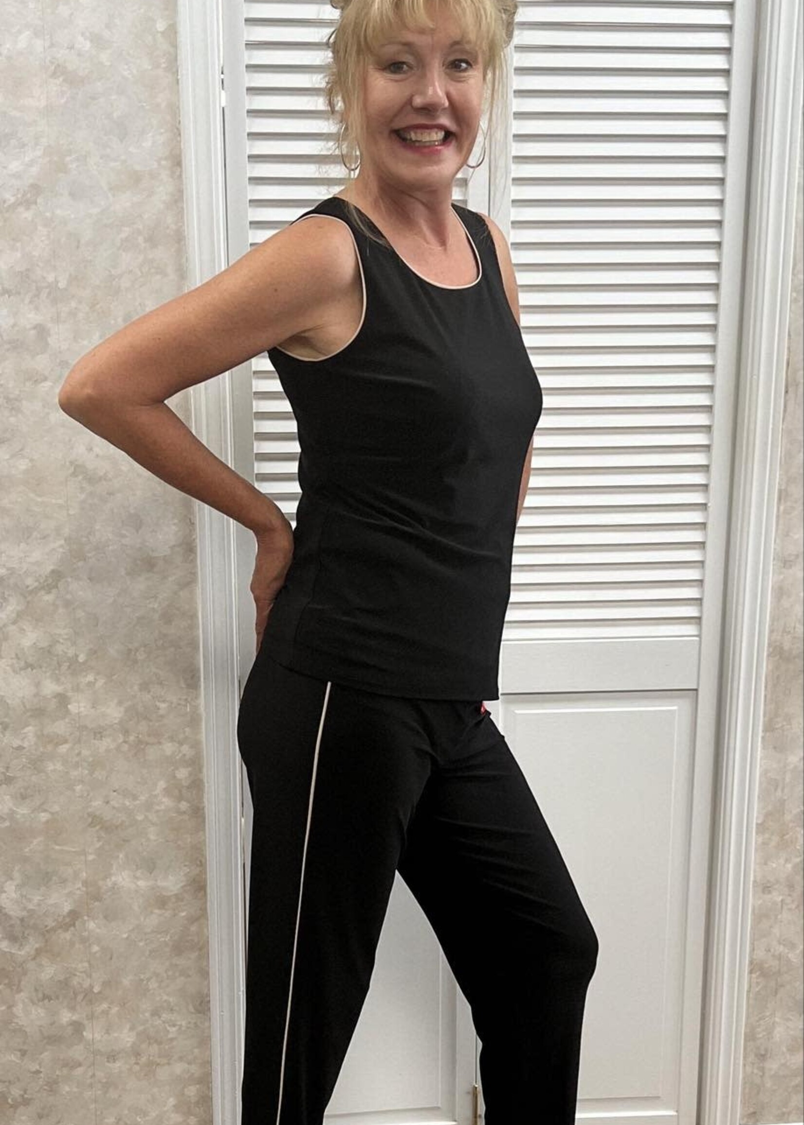 Frank Lyman Open front blazer w/ tank & pant 3pc