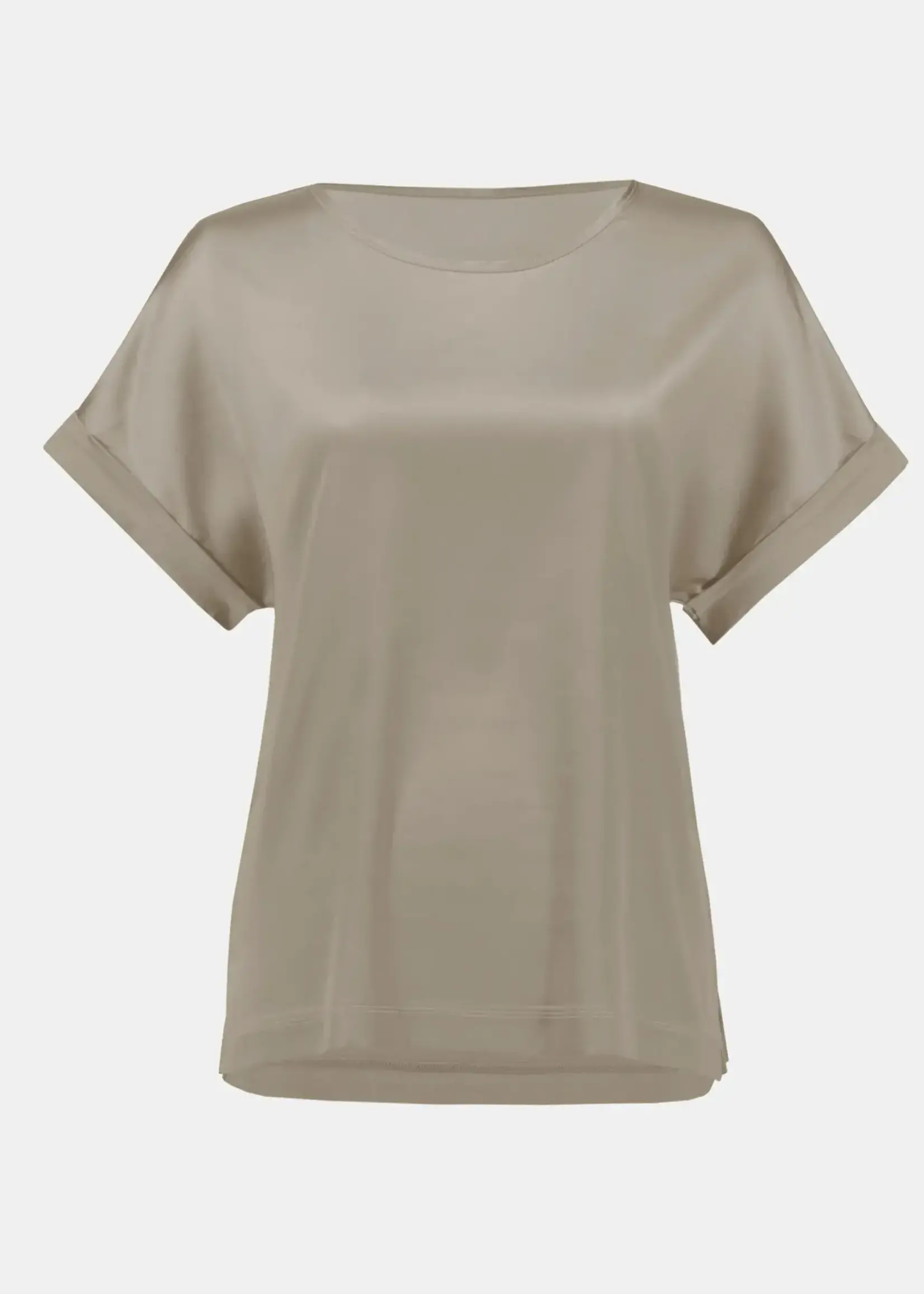 Joseph Ribkoff Satin front tee