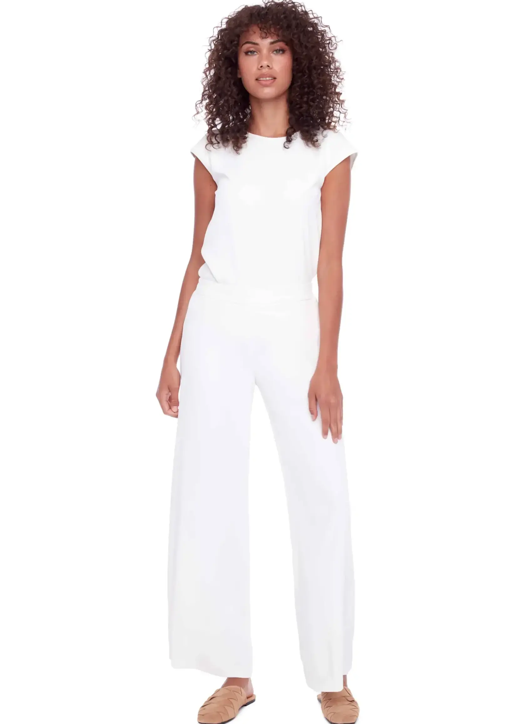 UP Vegan Silk Wide Leg Pant