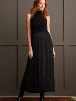Tribal Sleeveless twofer maxi dress