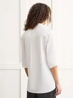 Tribal One button fooler blouse