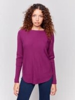 Charlie B Back eyelet detail top