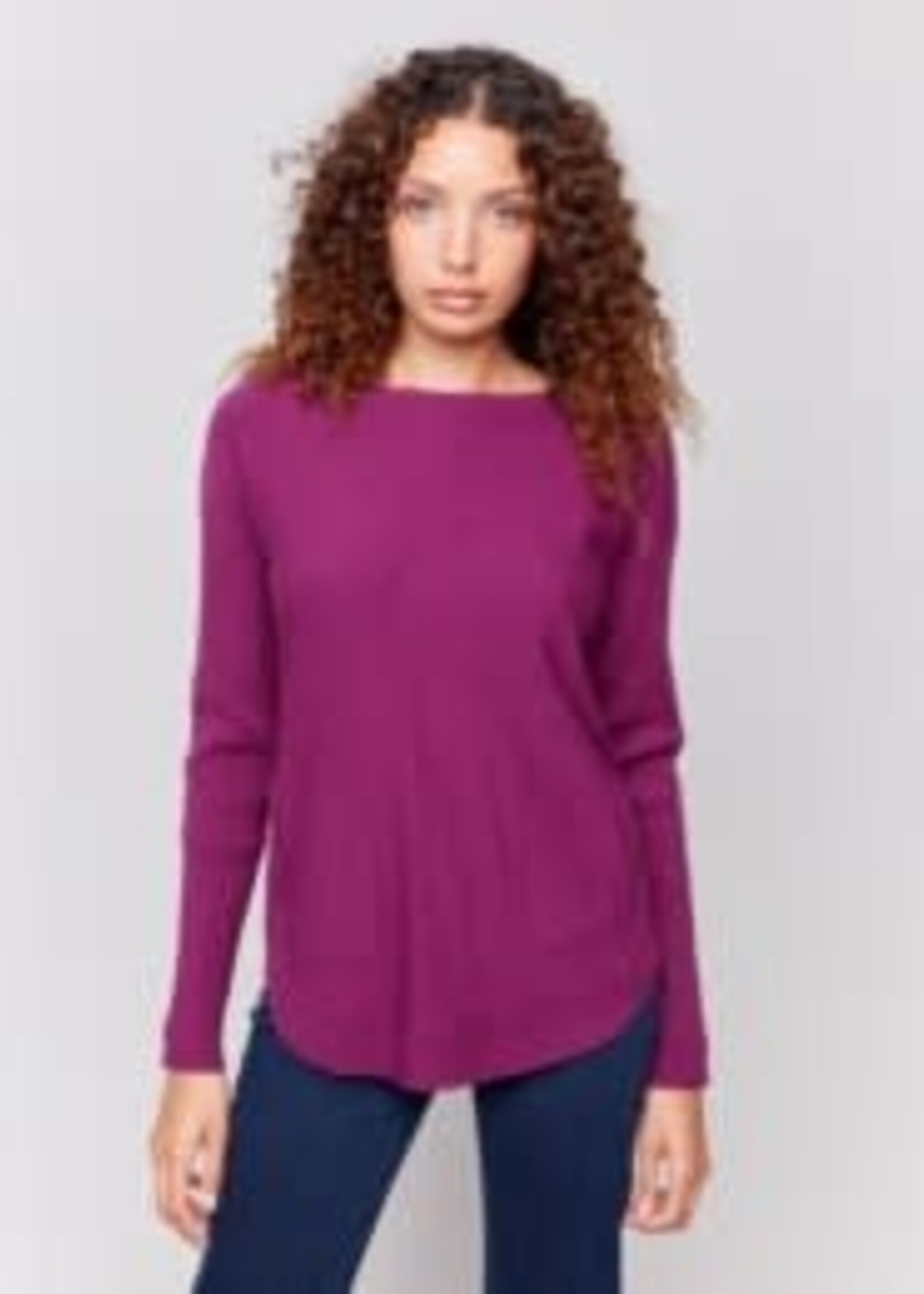 Charlie B Back eyelet detail top