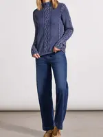 Tribal Vintage wash cable funnel neck