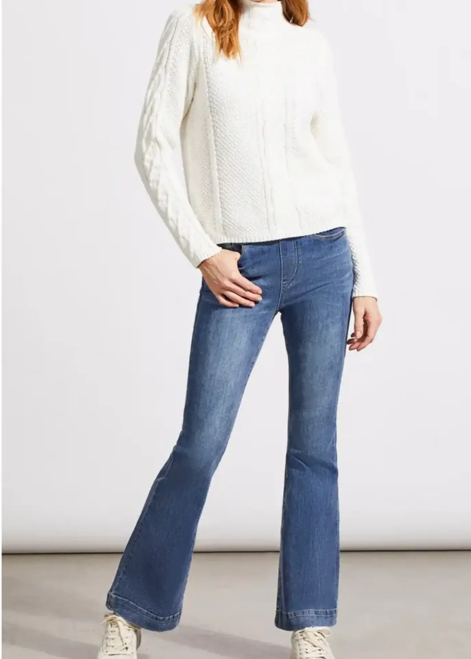 Tribal Vintage wash cable funnel neck