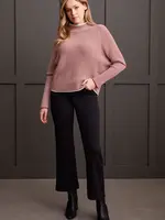 Tribal Funnel neck contrast sweater