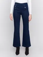 Charlie B Flared pull-on button detail
