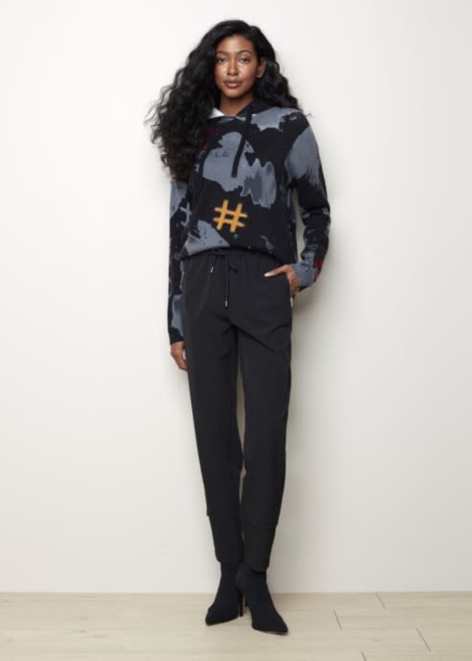 Charlie B Techno pull- on pant