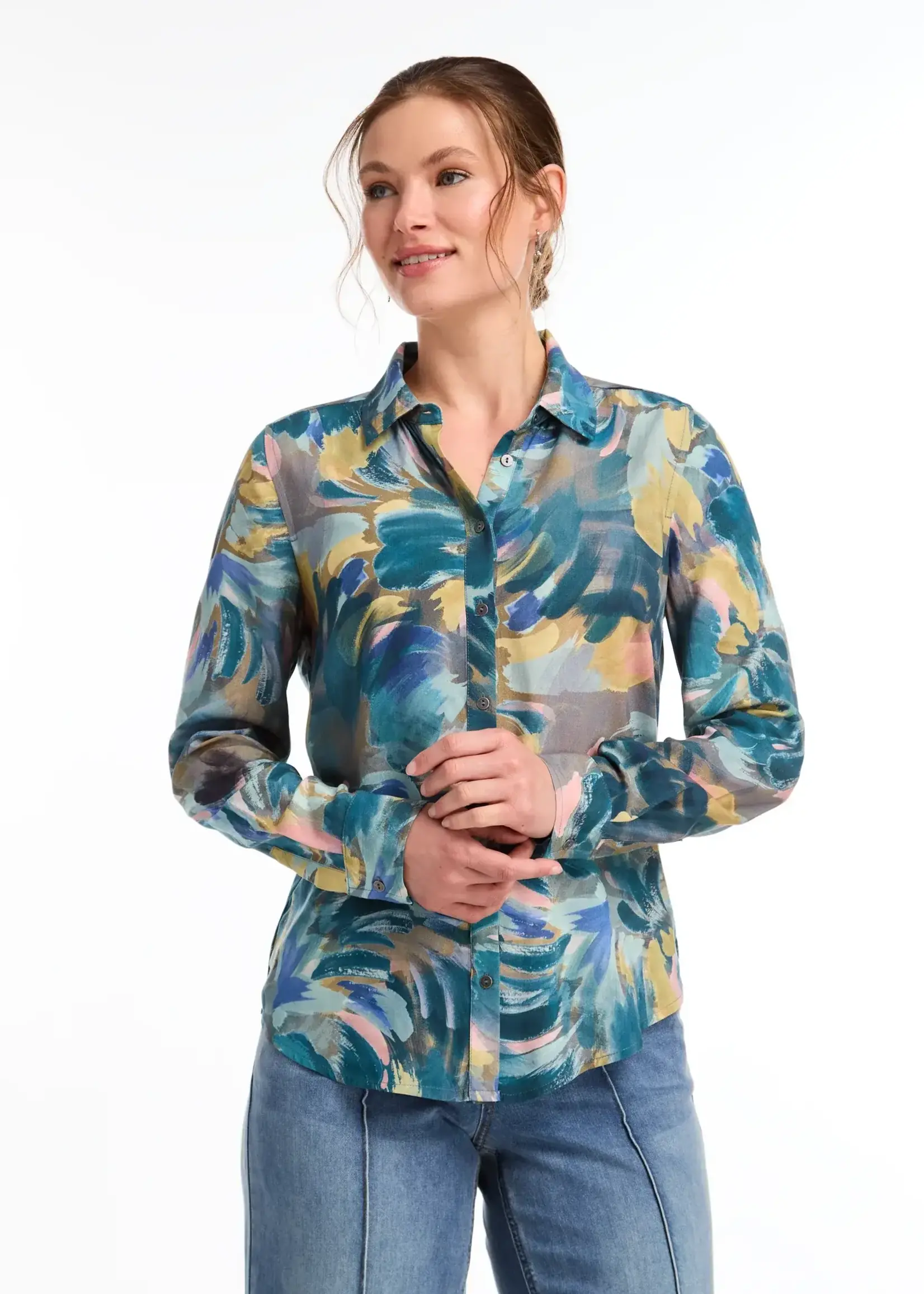 French Dressing Jeans Printed blouse