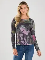 French Dressing Jeans Printed crew neck top