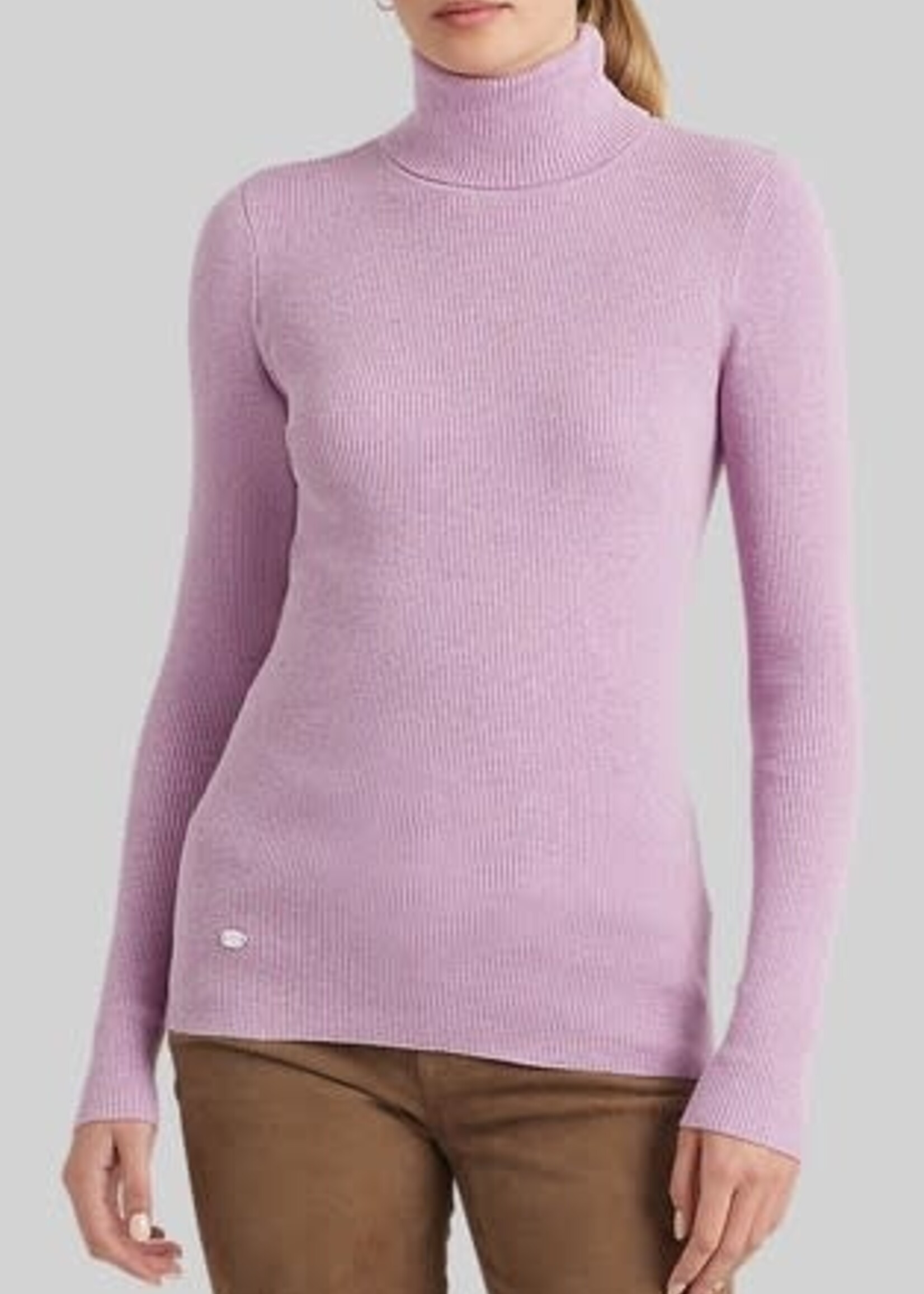 Carre Noir Cable knit turtle neck