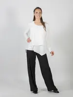 Pure Essence Asymmetrical hem tunic