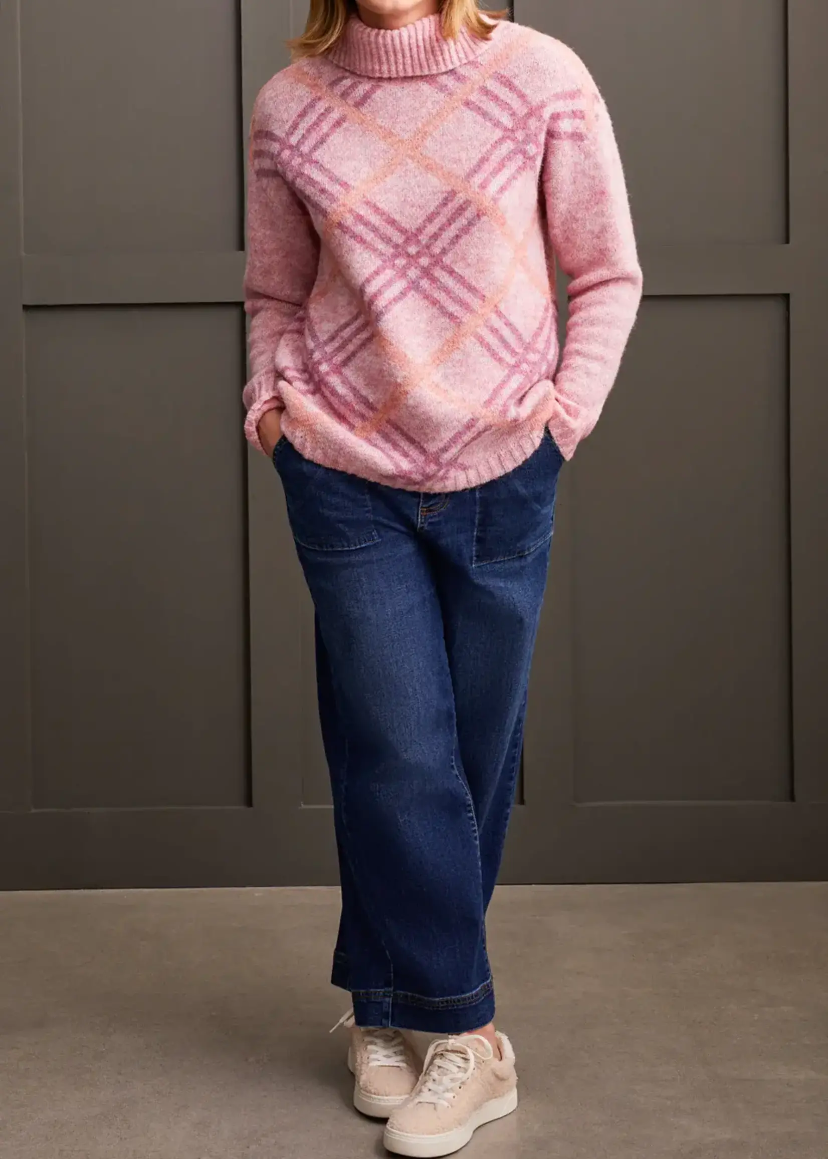 Tribal Cowl neck sweater