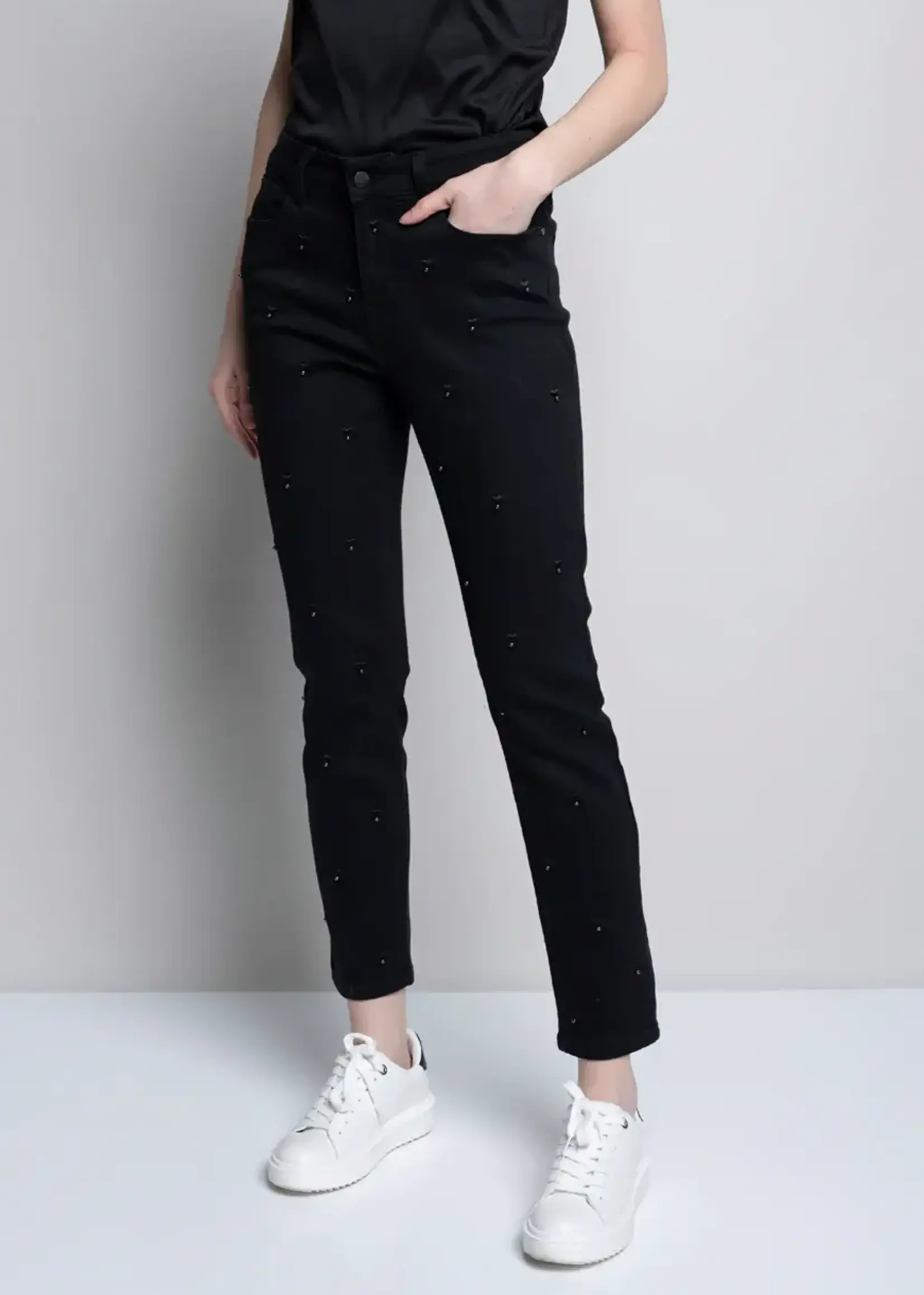 Picadilly Heart embellished jean