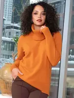Alison Sheri Detachable neck knit sweater