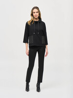 Joseph Ribkoff Cowl collar boxy sweater