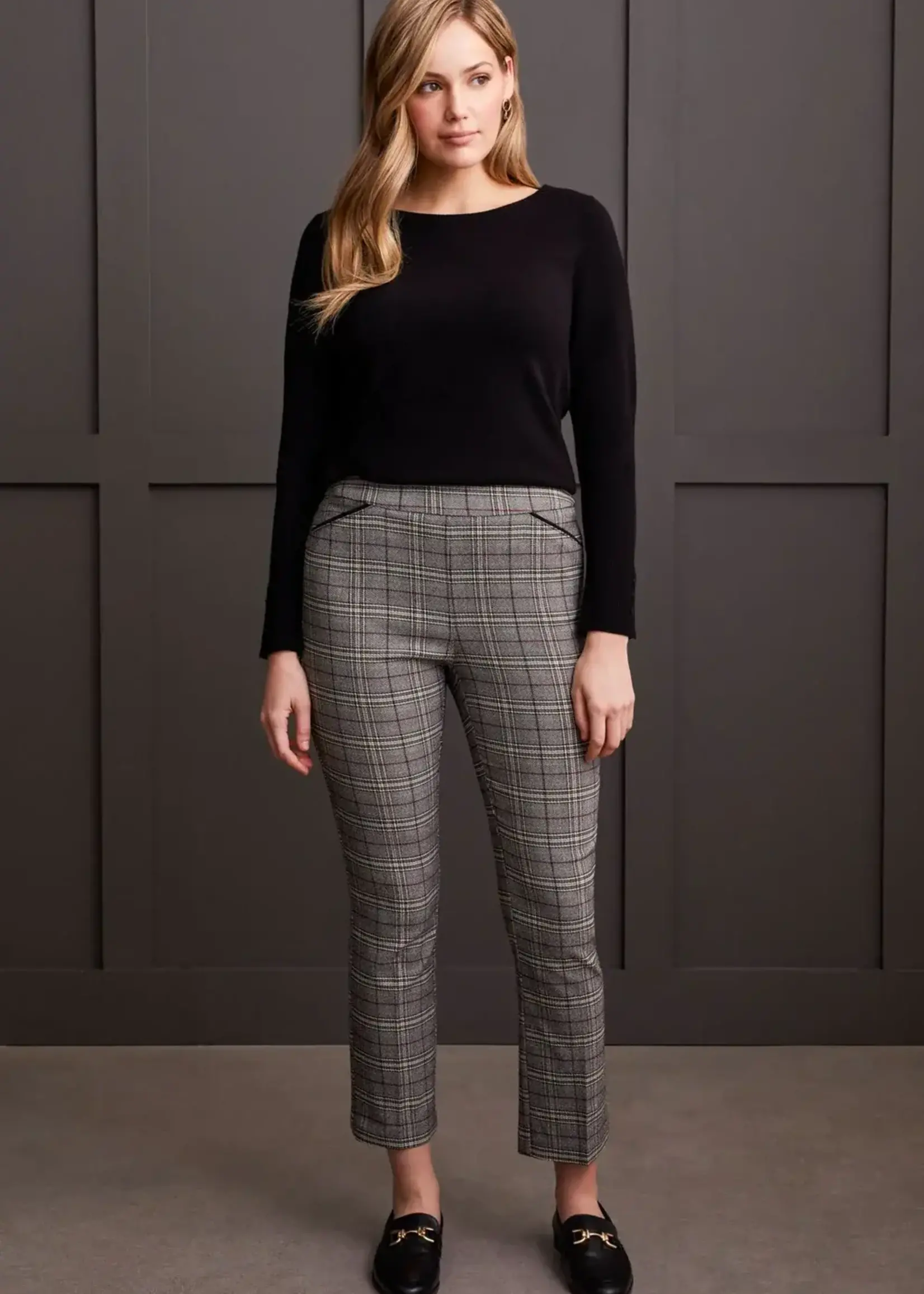 Tribal Mixed pin stripe pant