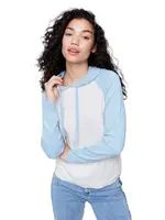 Charlie B 2 Toned heathered hoodie