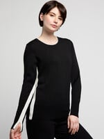 Atelier Crew neck long sleeve with racer trim