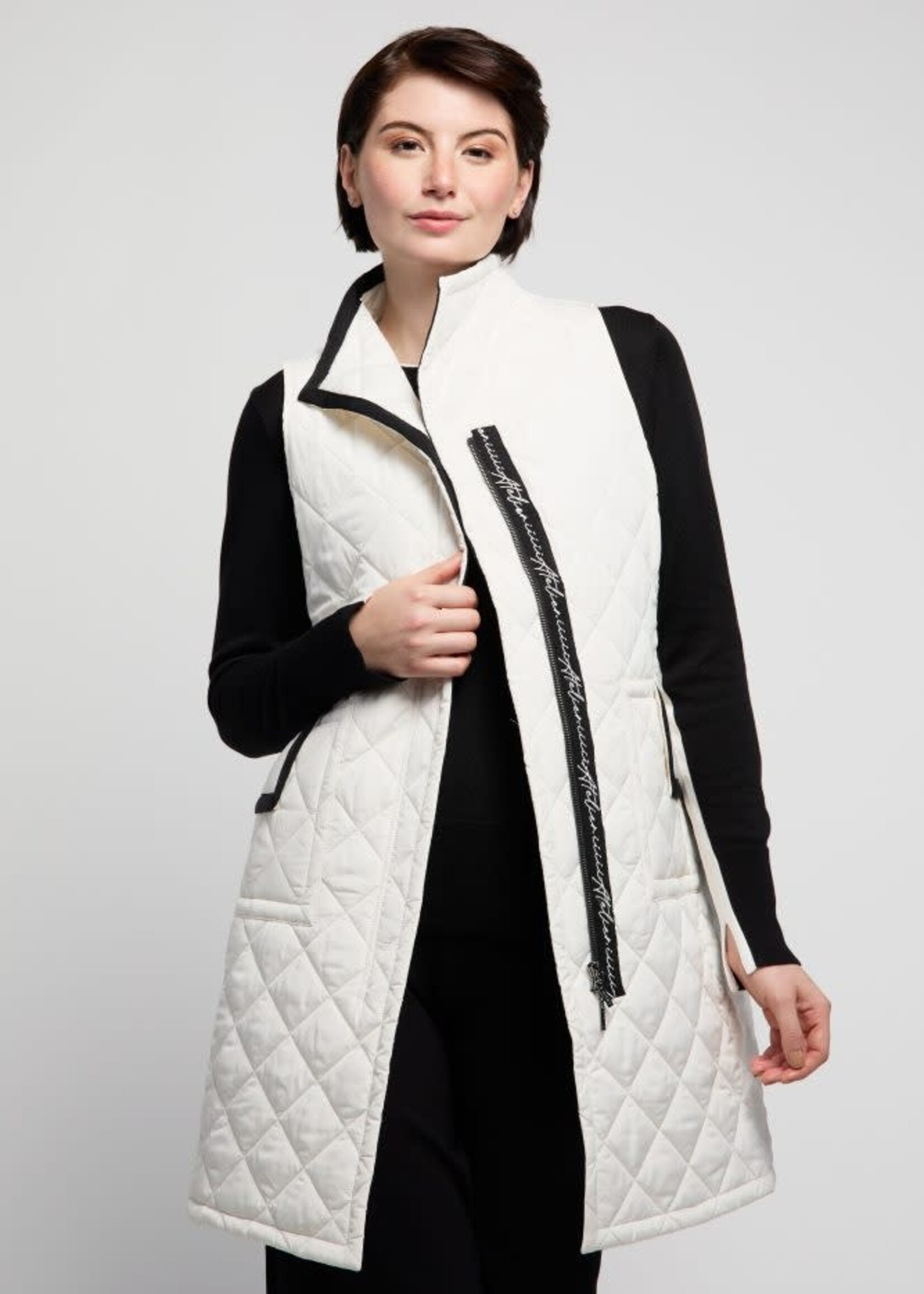 Atelier Quilted tunic vest
