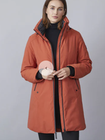 Junge Hidden hood waterproof coat
