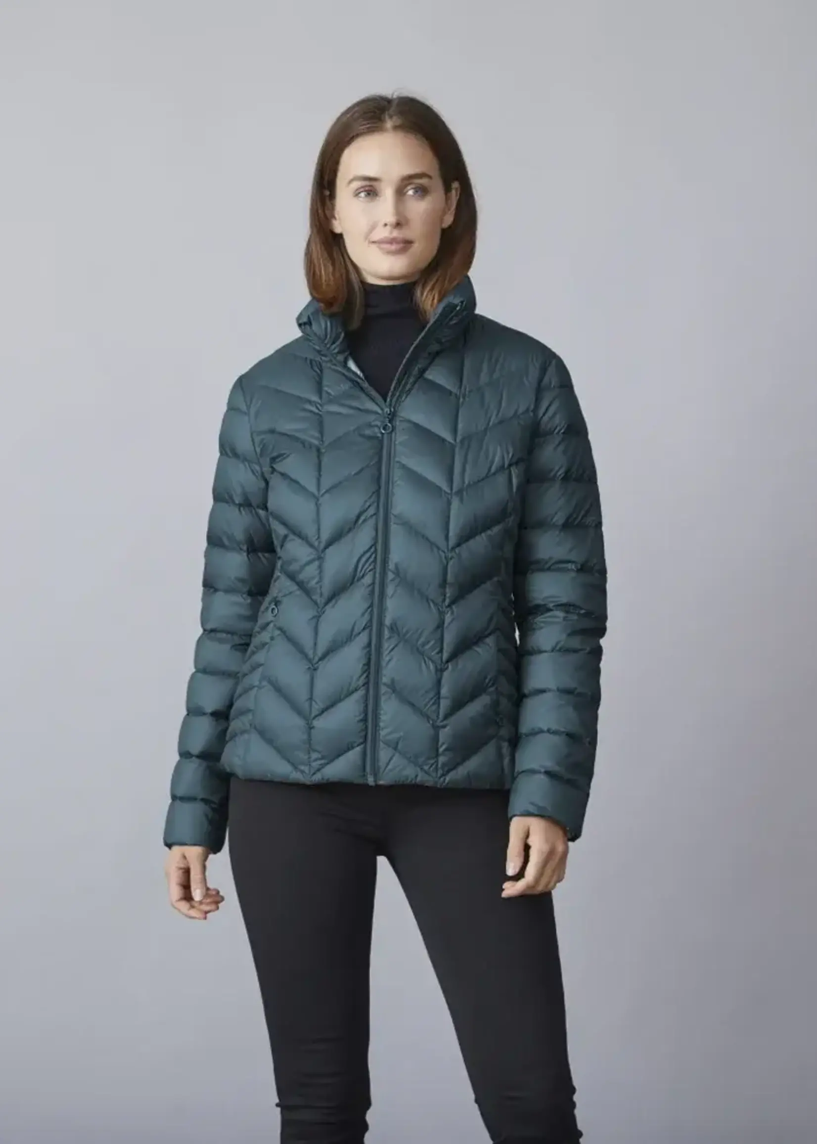 Junge Light down puffer coat