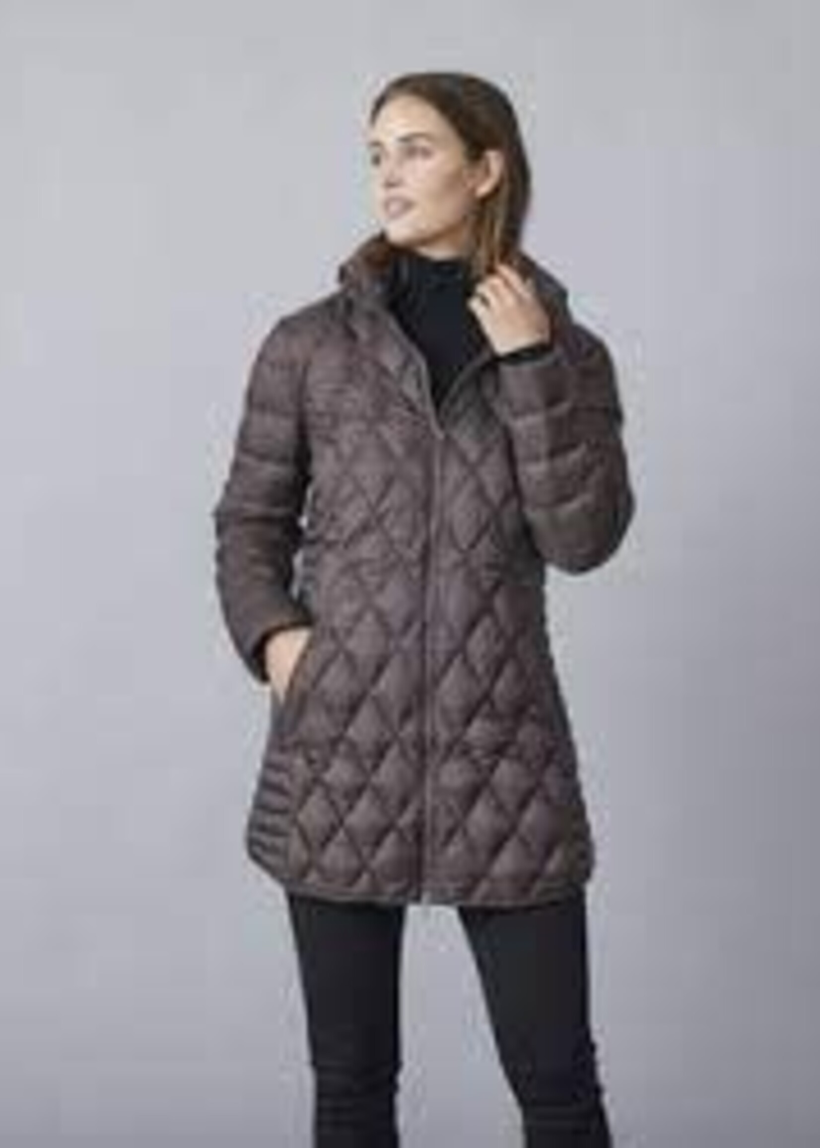 Junge Mid light quilted coat