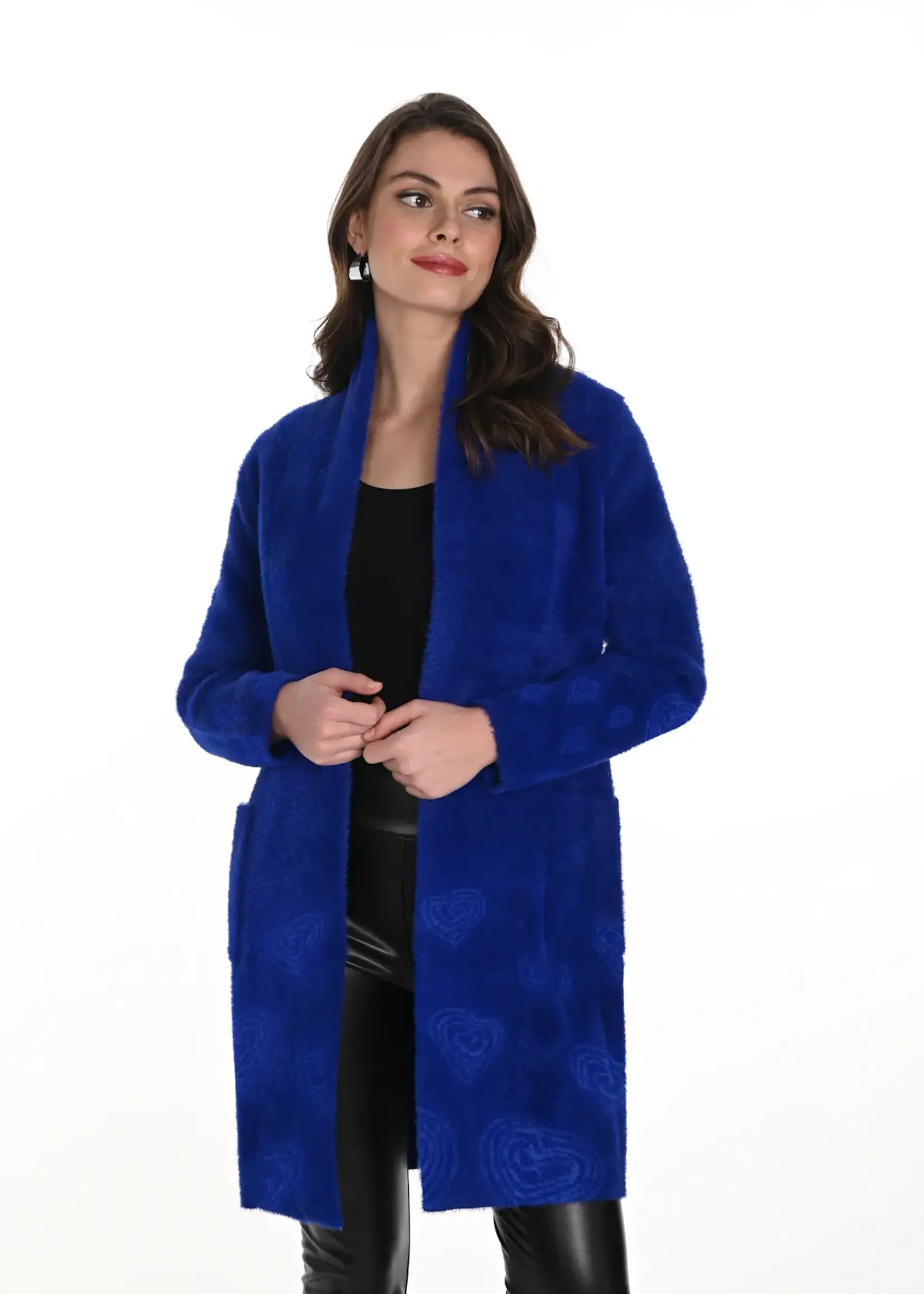 Frank Lyman Soft knit sweater coat