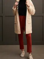 Tribal Plush lined zip coat