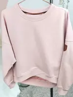 Wanakome Erma cross hem sweatshirt