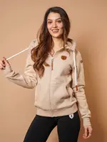 Wanakome Hera/ Cord full zip hoodie