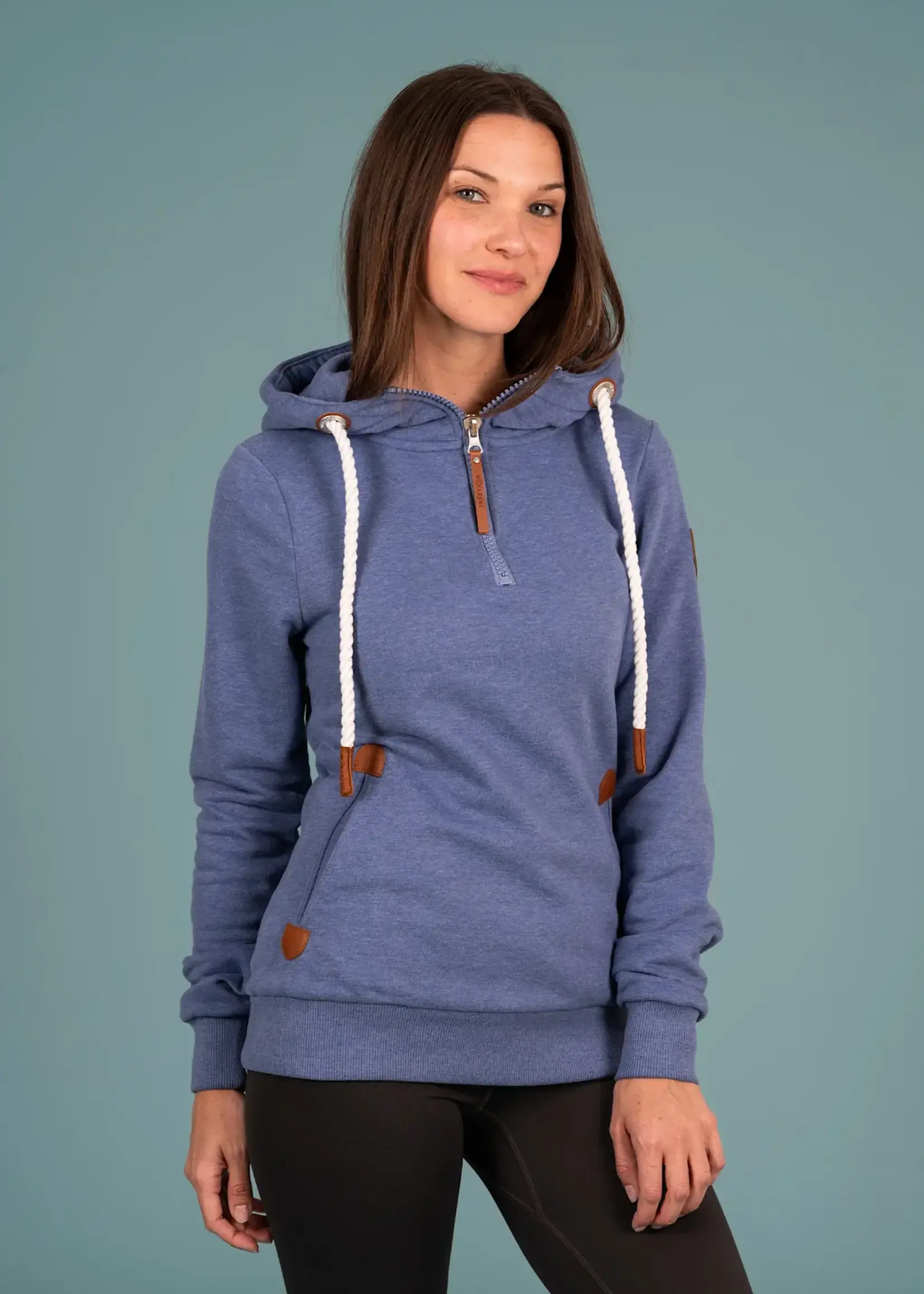 Wanakome Ivy half zip hoodie