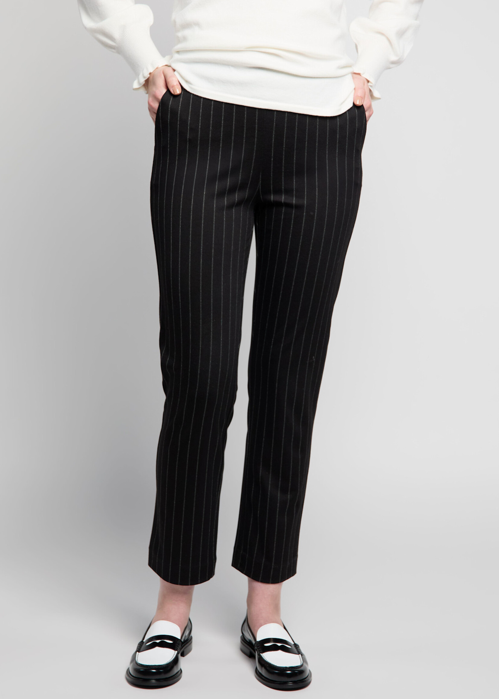 Atelier Pin stripe pull on pant