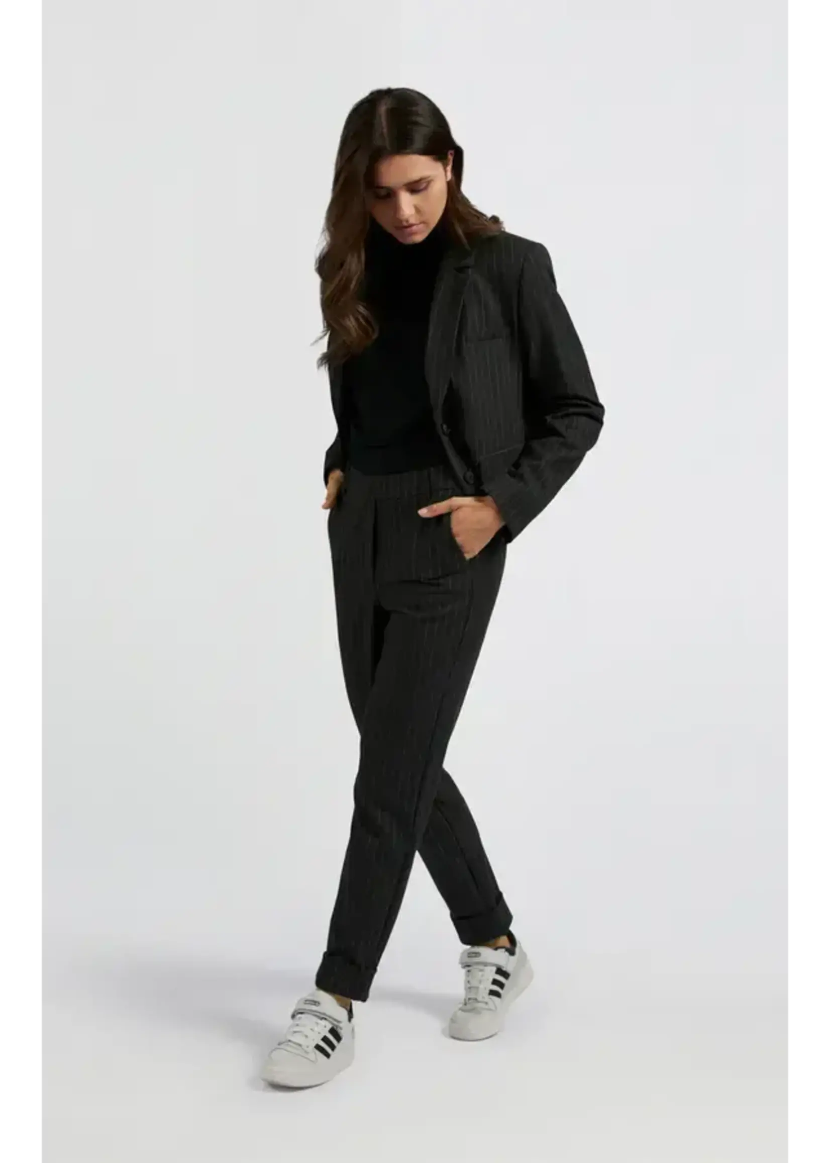 YaYa Women Pinstripe dress pant