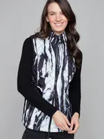 Claire Desjardins Apparel Breezy quilted vest jacket