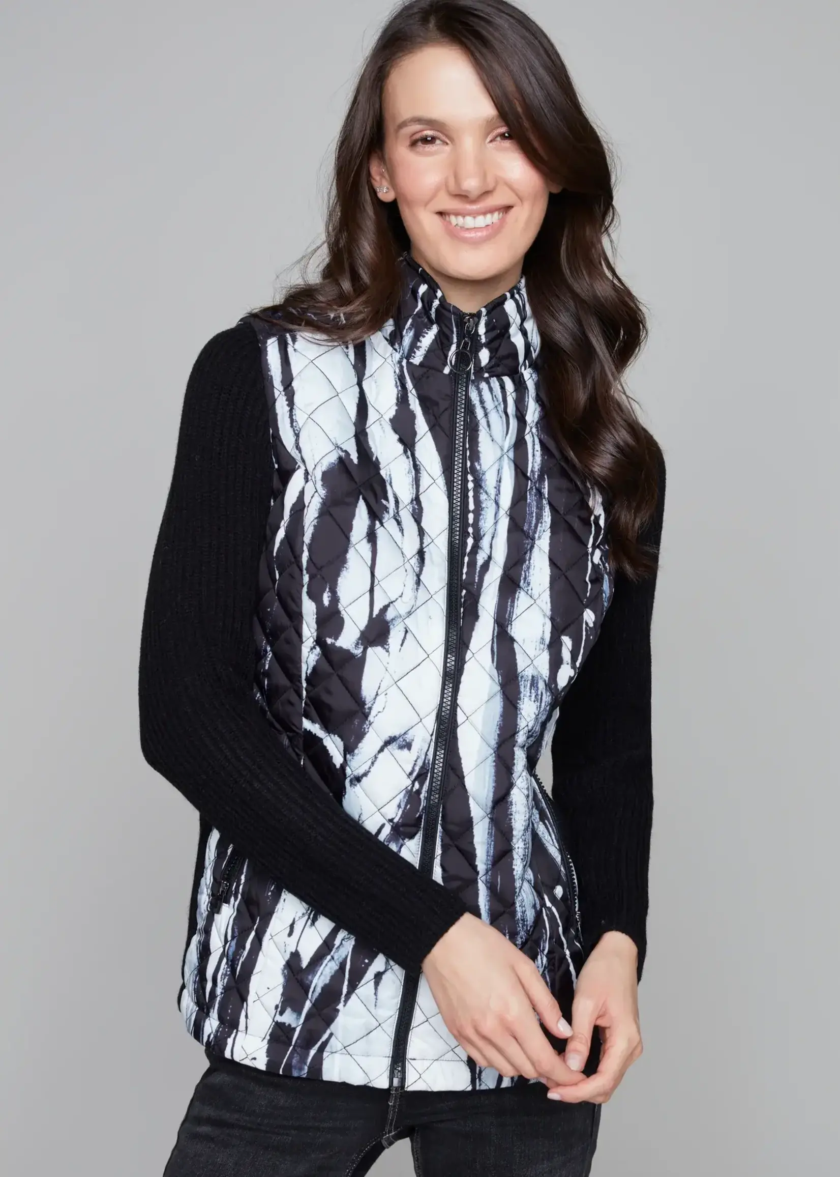 Claire Desjardins Apparel Breezy quilted vest jacket