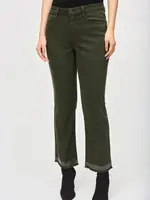 Joseph Ribkoff Frayed embellished hem pant