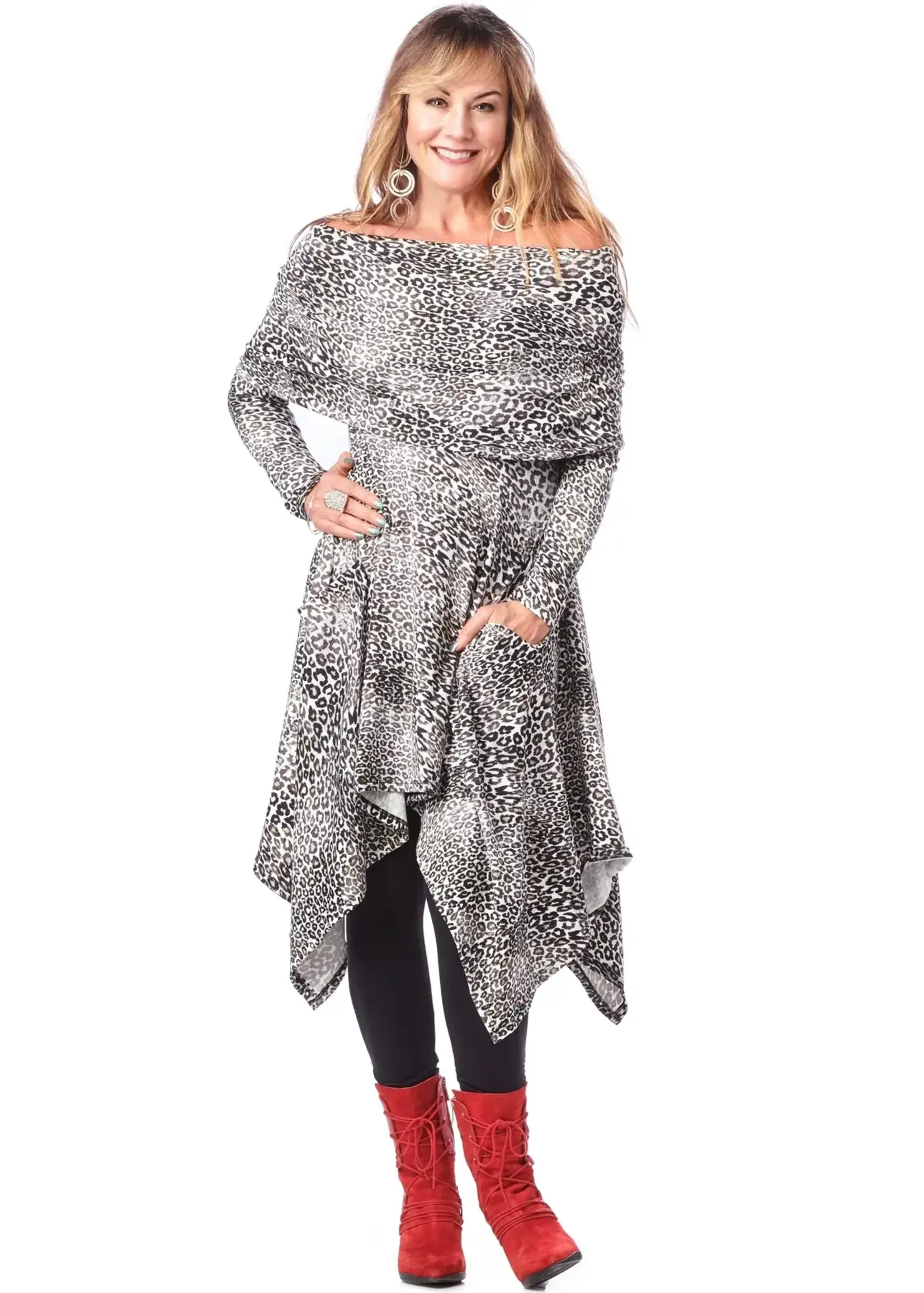 RAPZ Large collar tunic