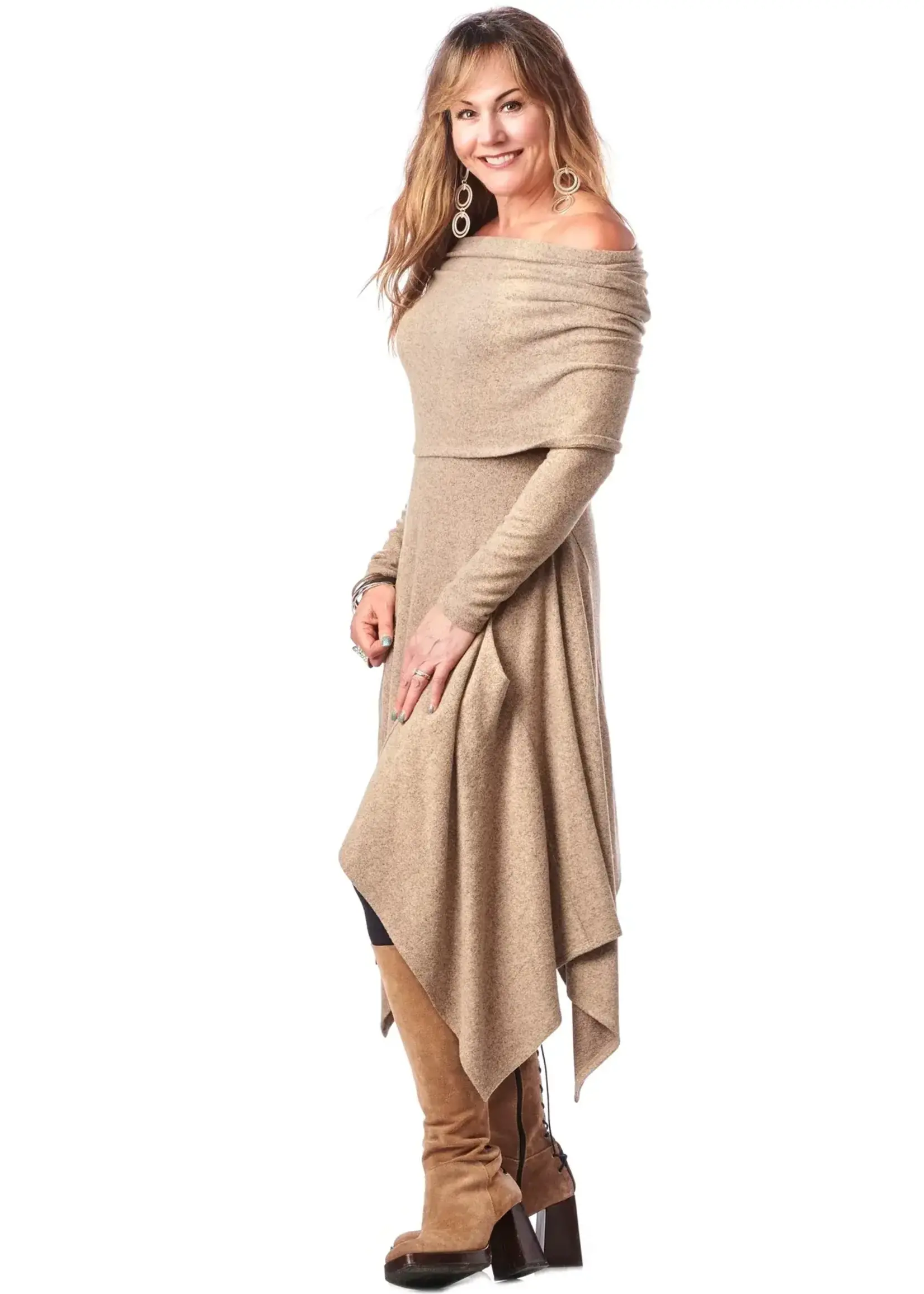RAPZ Large collar tunic