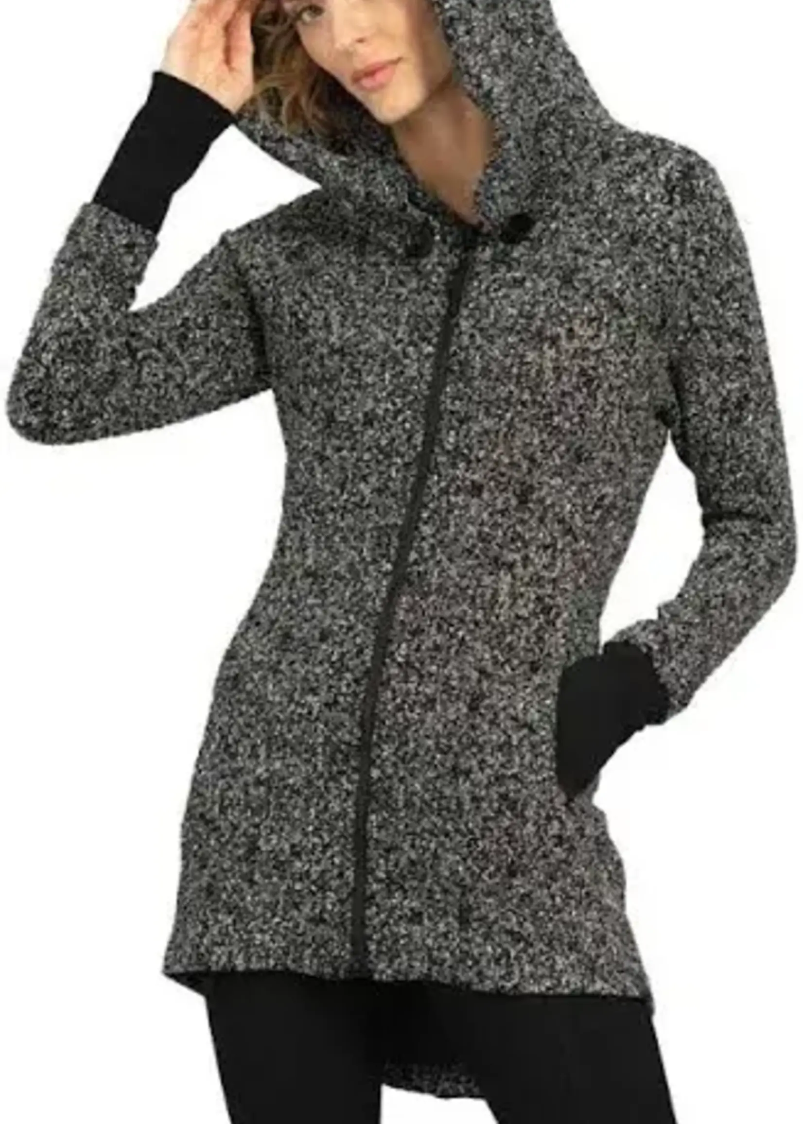 Tonia Debellis Button down hooded jacket