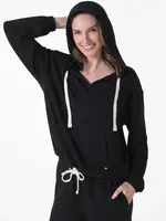 Latte Love Luxury v-neck hoodie