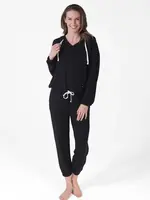 Latte Love High waisted jogger w/ cuff ankle