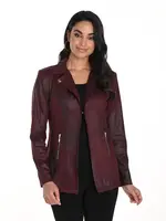 Frank Lyman Vintage faux long moto jkt