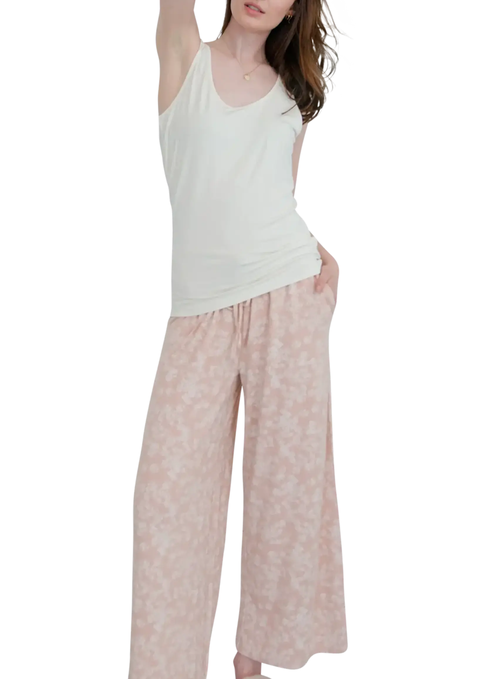 Latte Love Scoop neck tank top
