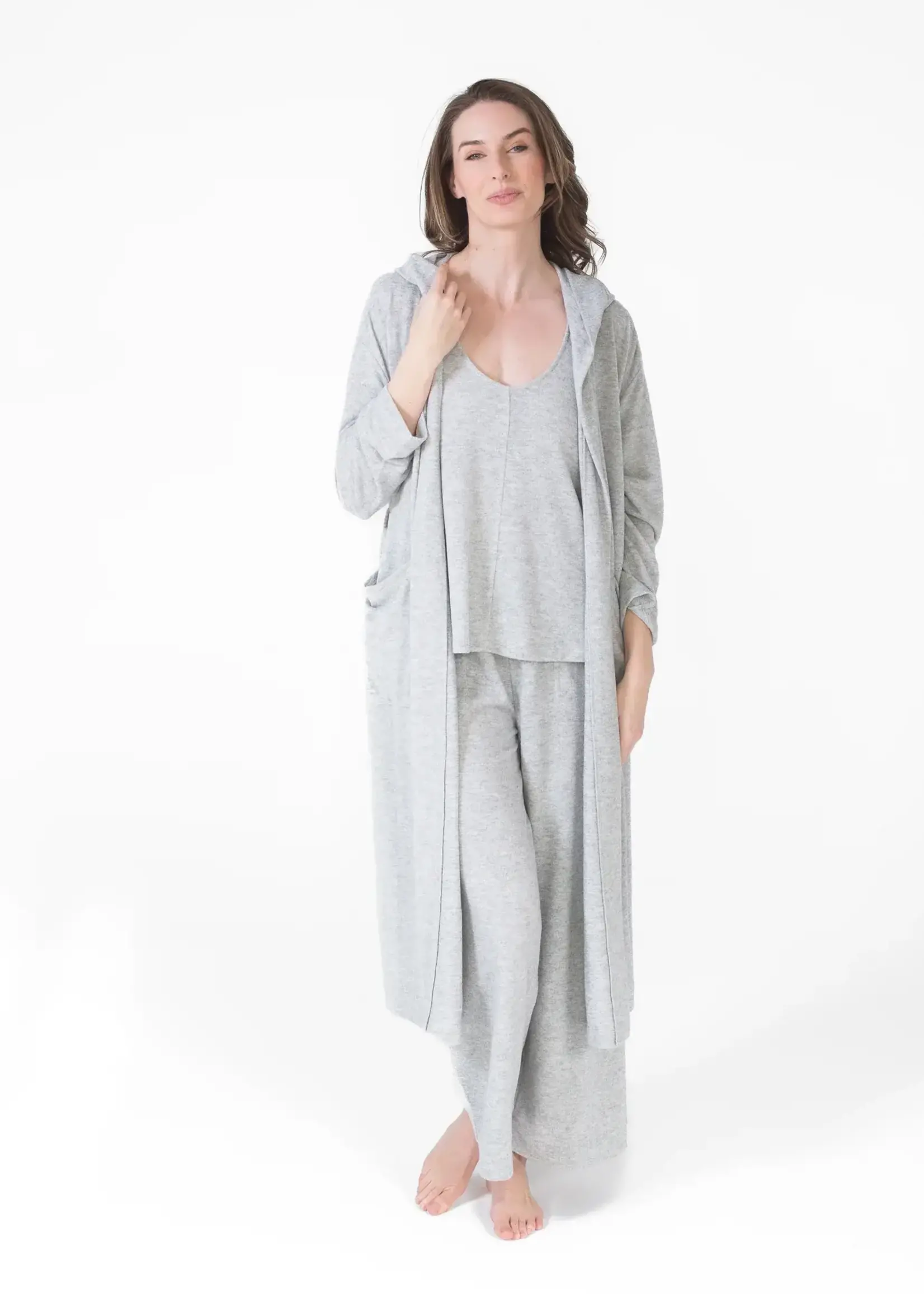 Latte Love Hooded ultra soft robe