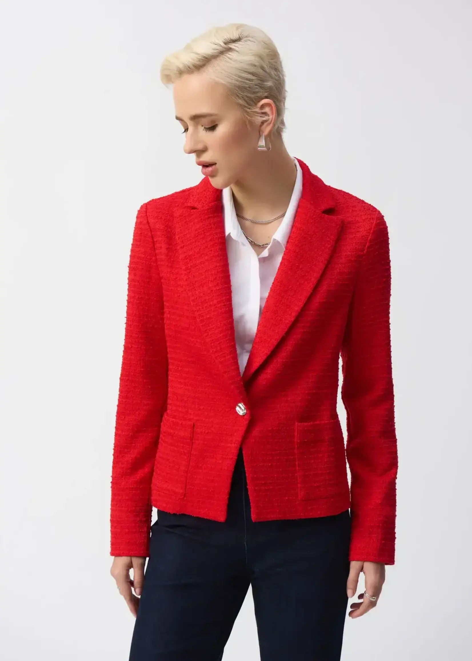 Joseph Ribkoff Fitted boucle blazer