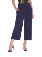 Frank Lyman Crop belted pant