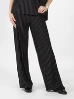 Pure Essence Wide leg pin stripe pant