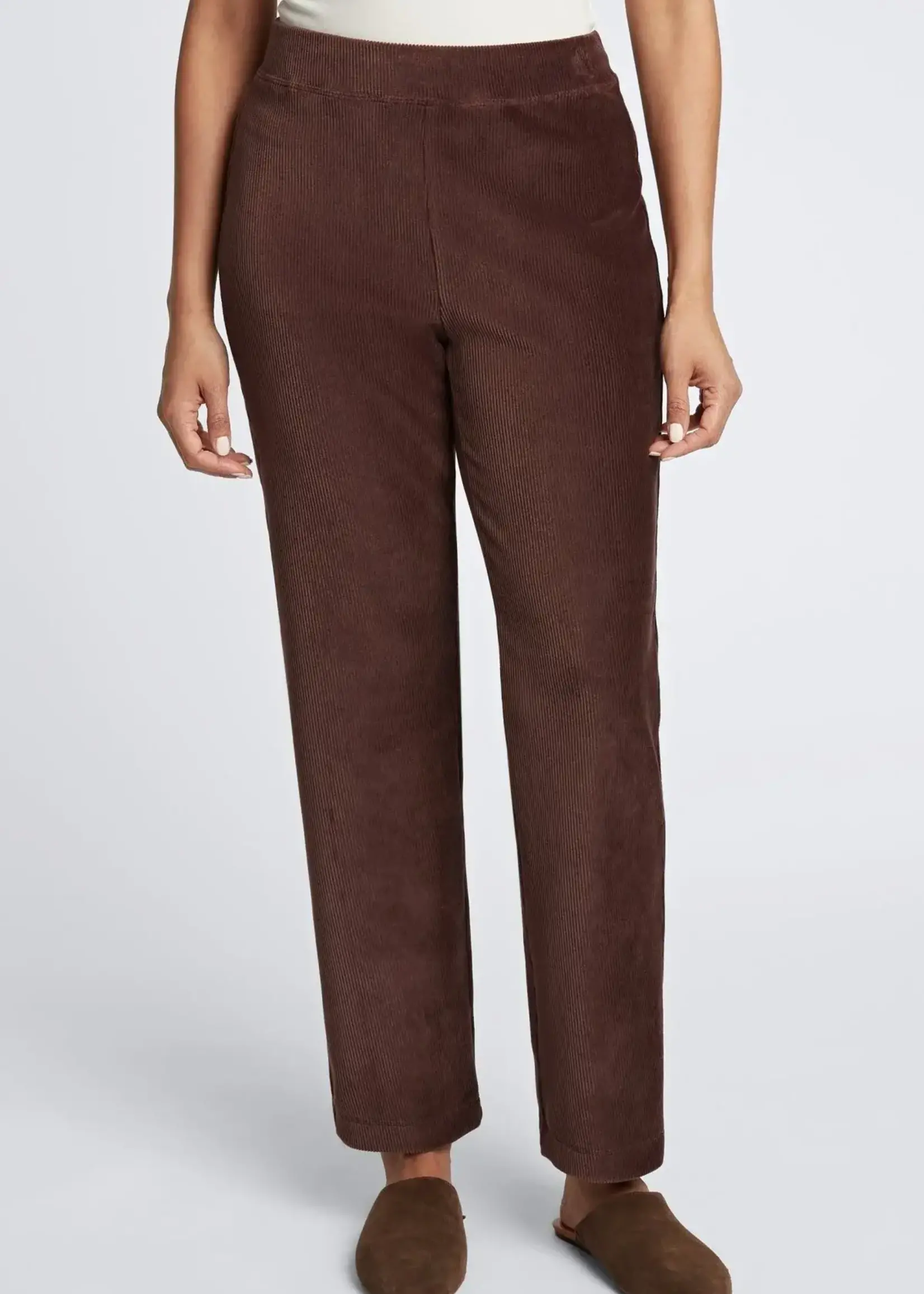 Foxcroft Caden plush cord pant